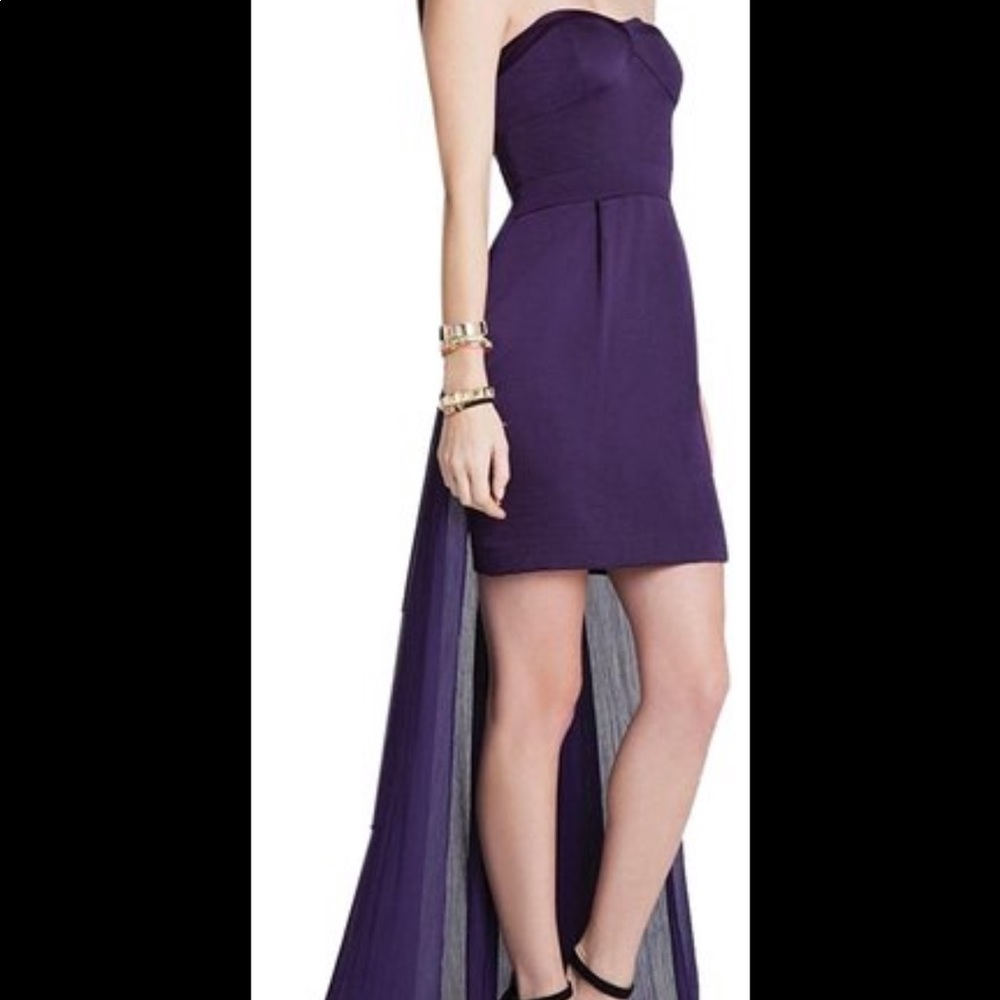BCBGeneration Purple Formal Dress